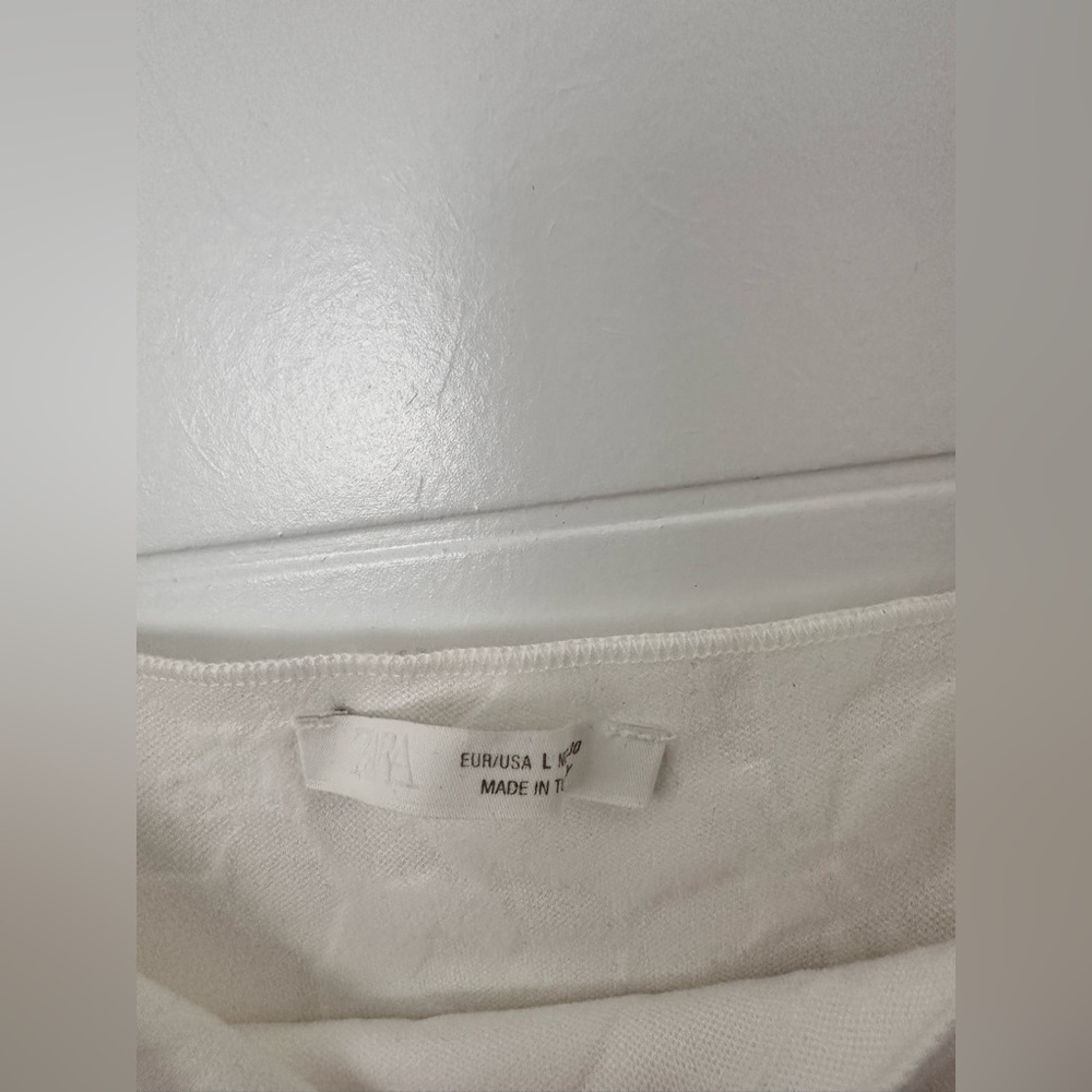 Zara White Midi Tank Dress - Picture 5 of 7